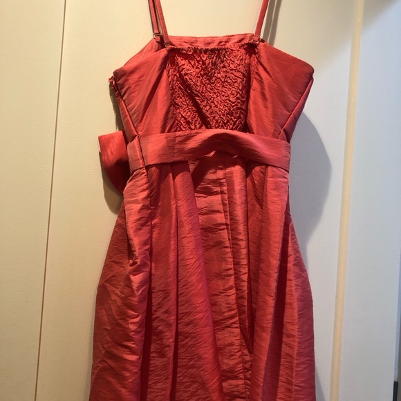 VERTY party/prom dress in Coral colour. Size S - Picture 6 of 9